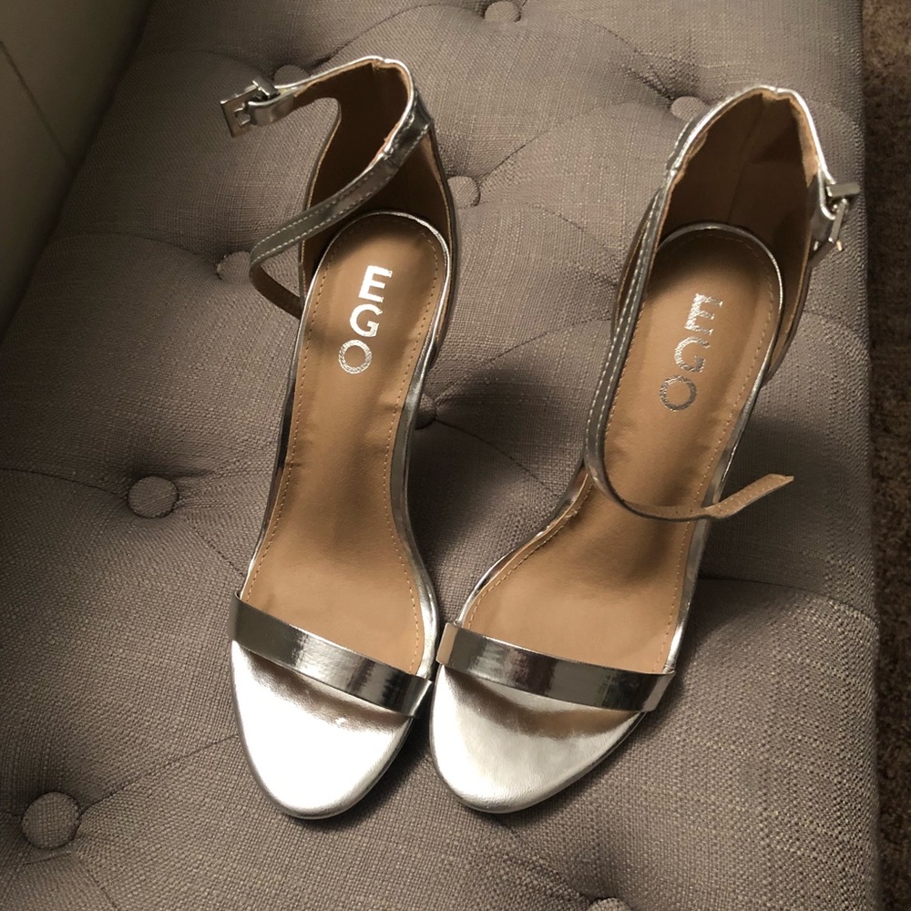 Silver Ego Official heels